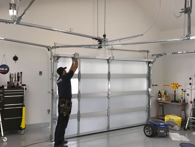 La Puente Garage Door Repair certified team performing precision garage door installation in La Puente