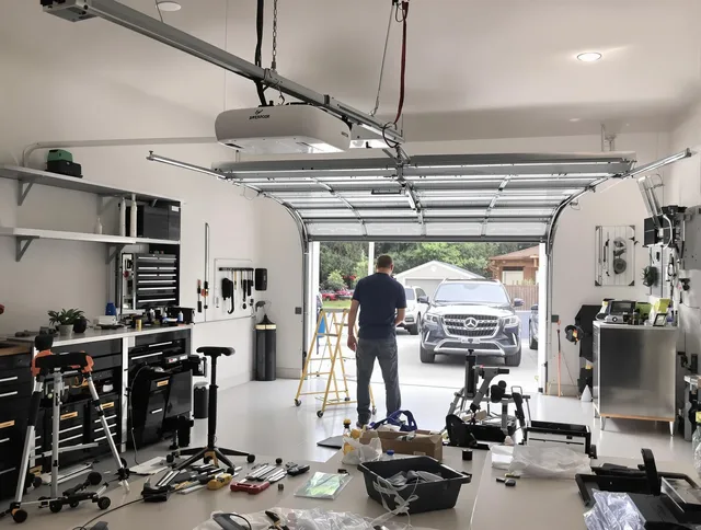 Garage door opener installation by La Puente Garage Door Repair in La Puente