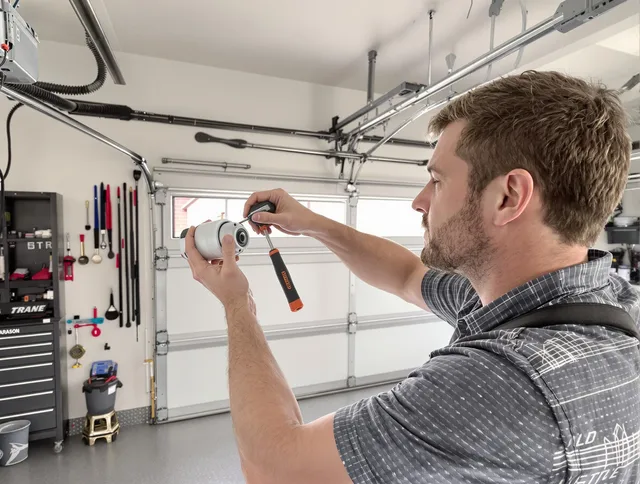 Garage door opener repair service by La Puente Garage Door Repair in La Puente