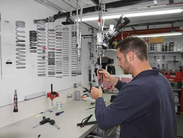 La Puente Garage Door Repair safety certified technician performing precision spring replacement in La Puente